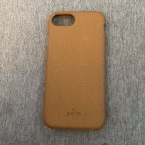 BRAND NEW neutral brown Pela case for iPhone 7/8